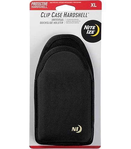 ネイバーフッド PORTABLE-3/E-CASE Nite Ize Universal Cellphone Clip Case Sideways, XXL Black
