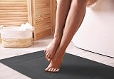 Utopia Towels Bath Mats 53 x 86 cm 100% Cotton Pack of 2 Grey view 2