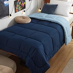Bedsure Comforters Twin XL Size -Duvet Insert Navy