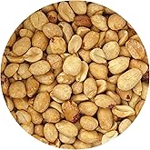 Roasted and Unsalted Peanuts, 1 Pound Bag (16 Ounce Bulk Bag)