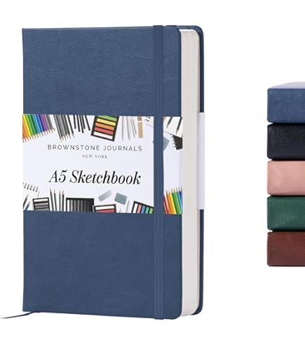 Amazon.com: B5 Large Art Sketchbook for Drawing 120GSM - Softcover