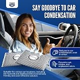CUQOO 2 Pack Car Dehumidifier Silica Gel Damp Absorber 225g with Indicator view 2