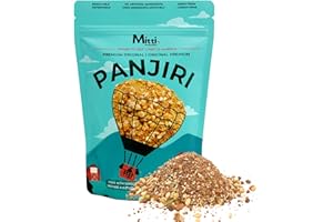 Mitti Panjiri Premium Original Panjiri - Traditional South Asian Snack | Roasted Nuts, Seeds & Herbs Blend | Granola & Trail 