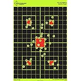 12"x18" Sight in Splatterburst Target - Instantly See Your Shots Burst Bright Florescent Yellow Upon Impact!