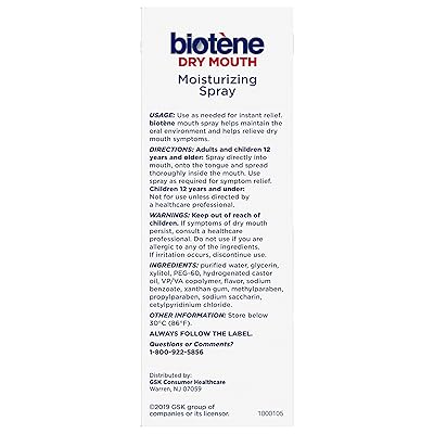 Buy Biotene Moisturizing Dry Mouth Spray Moisturizing Spray For Dry Mouth And Bad Breath Gentle Mint 1 5 Fl Oz Online In Indonesia B01ck2514k Buy Biotene Moisturizing Dry Mouth Spray Moisturizing Spray For Dry Mouth And Bad Breath Gentle Mint 1 5 Fl Oz Online In Indonesia B01ck2514k