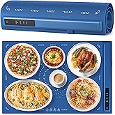 Warming Mat for Food - PHYSEN Electric Warming Tray for Buffet - Silicone Fast Heating Tray - Adjustable Temperature Warming 