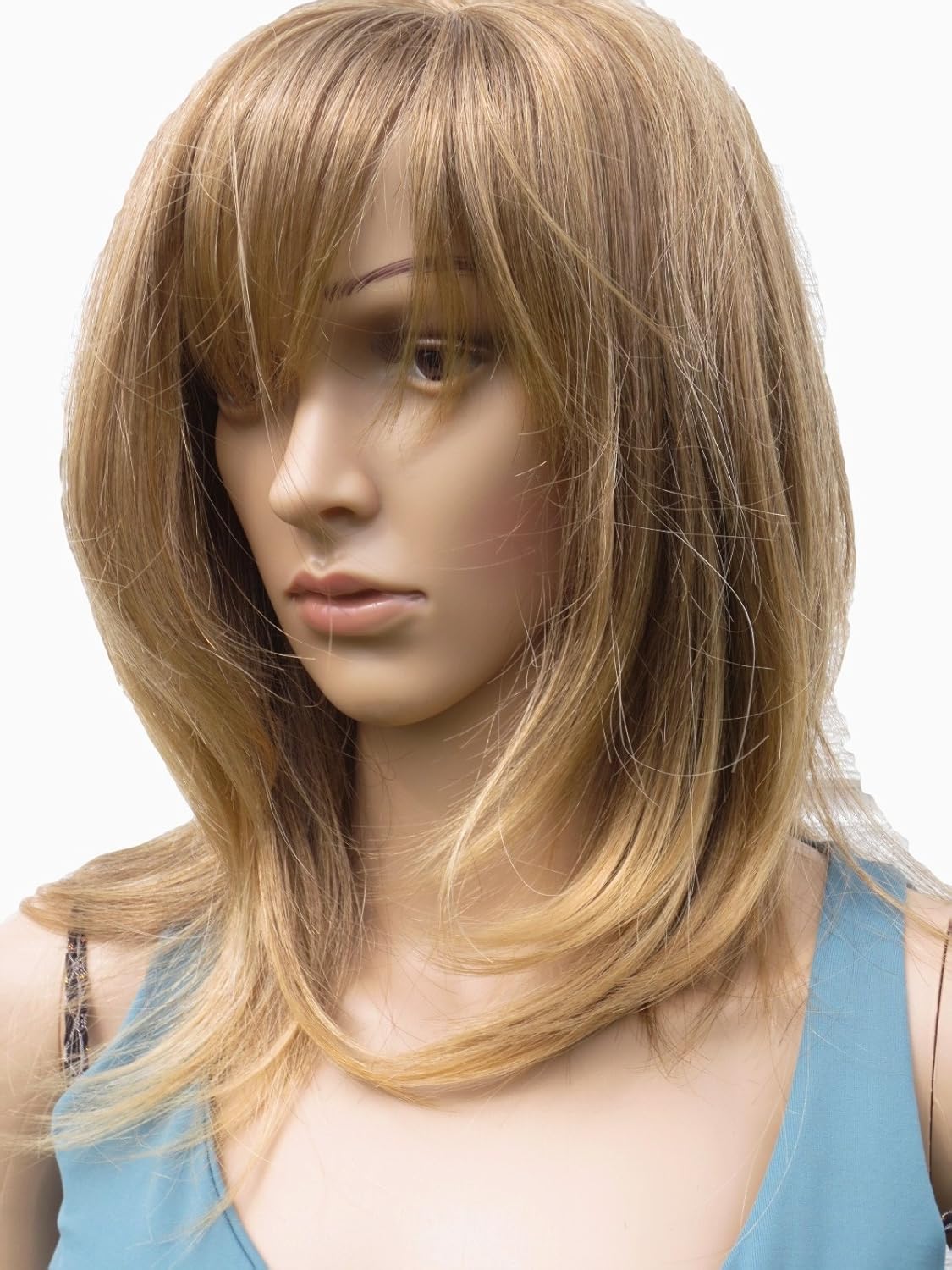 Amazon Com New Wig Perruque Multi Tonal Natural Honey Blonde