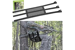 Huntury Tree Stand Seat Replacement for Hunting, Lightweight Mesh Replacement Seat for Ladder Stand, Easy Carry and Quick Drying, Universal Fit