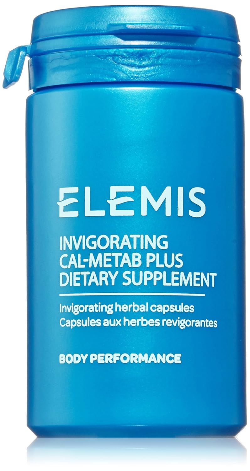 ELEMIS Invigorating Cal-Metab Plus Body Enhancement Herbal Capsules, 60 Count: Elemis: Premium Beauty