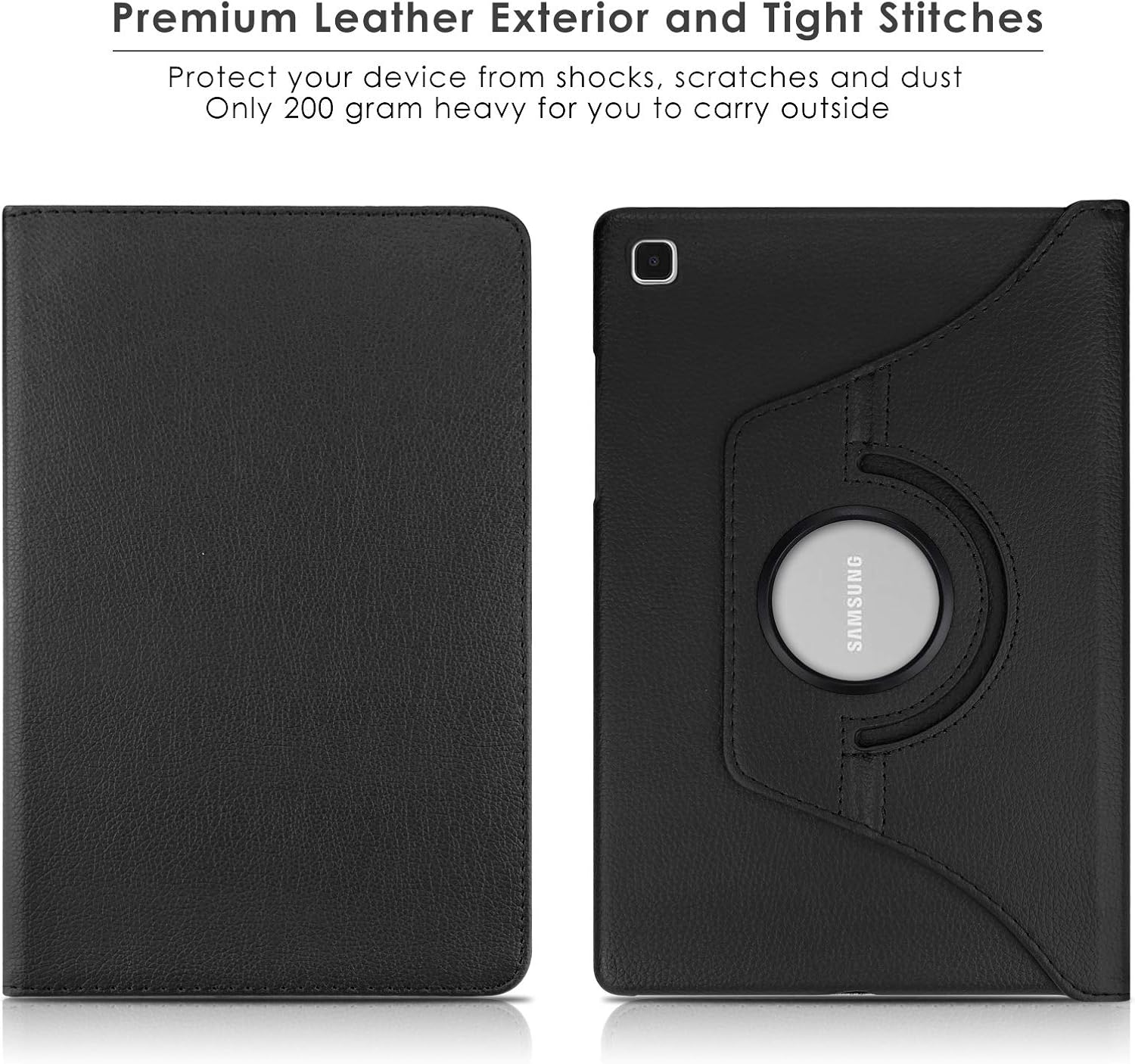 KATUMO for Galaxy Tab A7 Case 10.4" (2020 Release), 360° Rotating PU Leather Flip Cover for Samsung Tablet A7 Case SM-T500/T505/T507 - Image 4