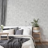 Arthouse Brushed Texture Grey Wallpaper 53cm x 10.05m Roll view 6