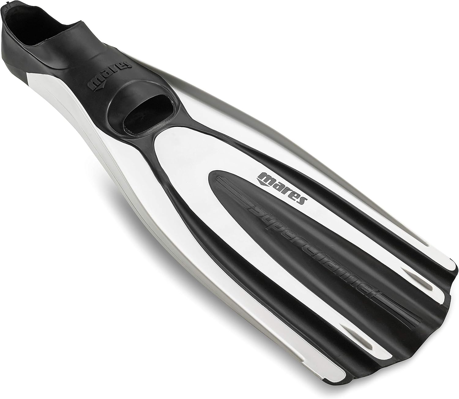 Mares Superchannel Full Foot Scuba Fins : Sports & Outdoors
