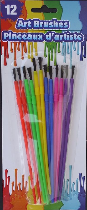 childrens paint brush set