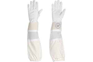 Humble Bee 114 Goatskin Beekeeping Gloves with Reinforced & Ventilated Cuffs