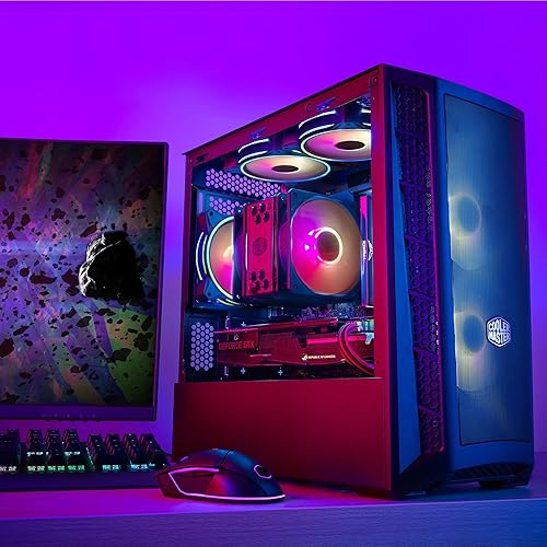 Cooler Master MasterBox MB311L ARGB Airflow Micro-ATX Tower with