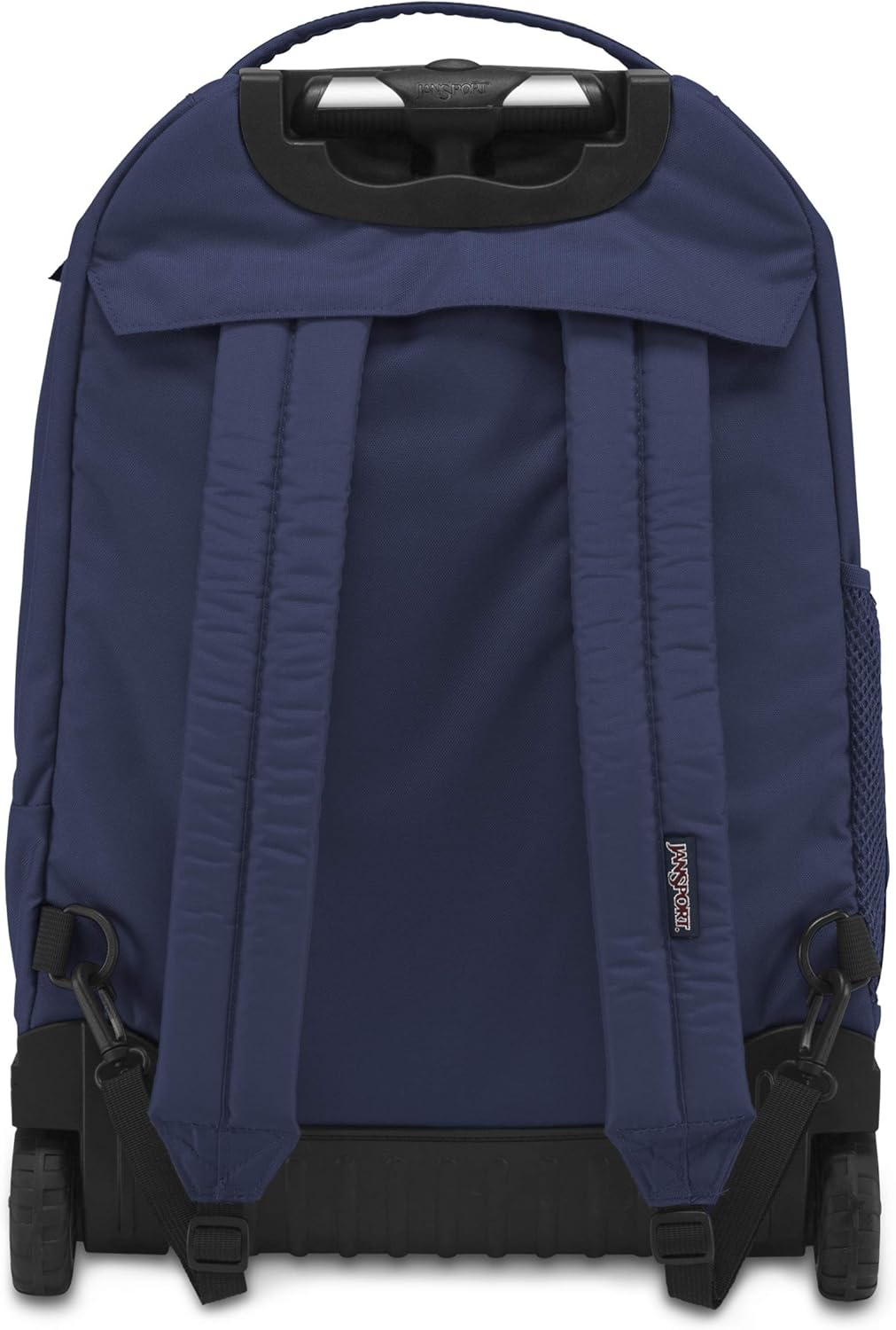 JanSport Driver 8 Rolling Backpack - Wheeled Travel Bag with 15-Inch Laptop Sleeve, Black, One Size: Clothing
