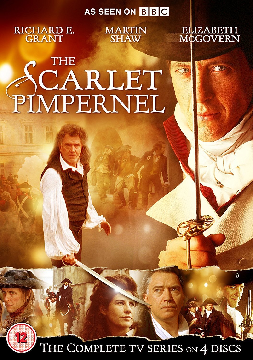 Scarlet Pimpernel The Complete Series 1 & 2 DVD UK Import Amazon.de