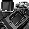 ANFOKAS Compatible with Mitsubishi Outlander 2025 2024 2023 2022 Accessories Car Center Console Organizer Armrest Storage Box Armrest Cover Tray Insert