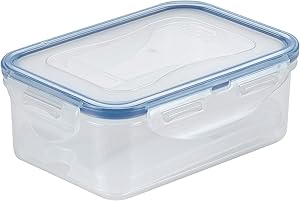 LOCK & LOCK 16-Fluid Ounce Rectangular Food Container with Tray, Butter Keeper