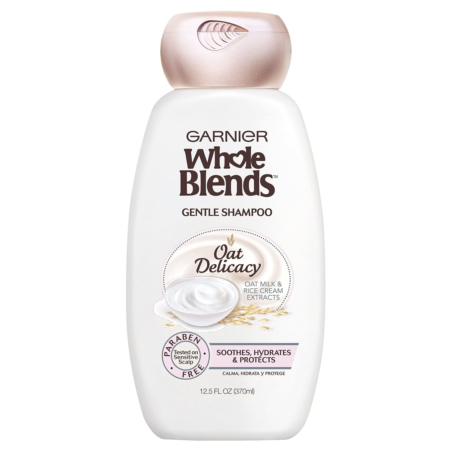 Garnier Whole Blends Gentle Shampoo Oat Delicacy, For