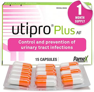 UTIPRO Plus Cystitis Treatment for Women - UTI Prevention & Relief