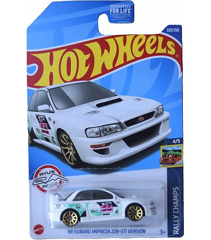 Amazon.com: Hot Wheels 2022 - Subaru WRX STI - RED Edition 7/12