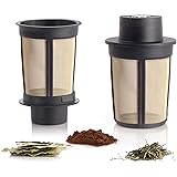 finum Floating Brewing Basket, Large, Black