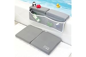 Bath Kneeler and Elbow Rest Pad Set, Comfortable Bath Kneeler, Thick Bath Kneeling Pad for Bathing Baby, Kneeling Pad for Bathing Baby, Baby Bath Kneeler, Kneeling Bath Mat, Bath Knee Pad, Bazaar Find