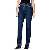 Gloria Vanderbilt Womens Amanda Classic High Rise Tapered Jean Petite