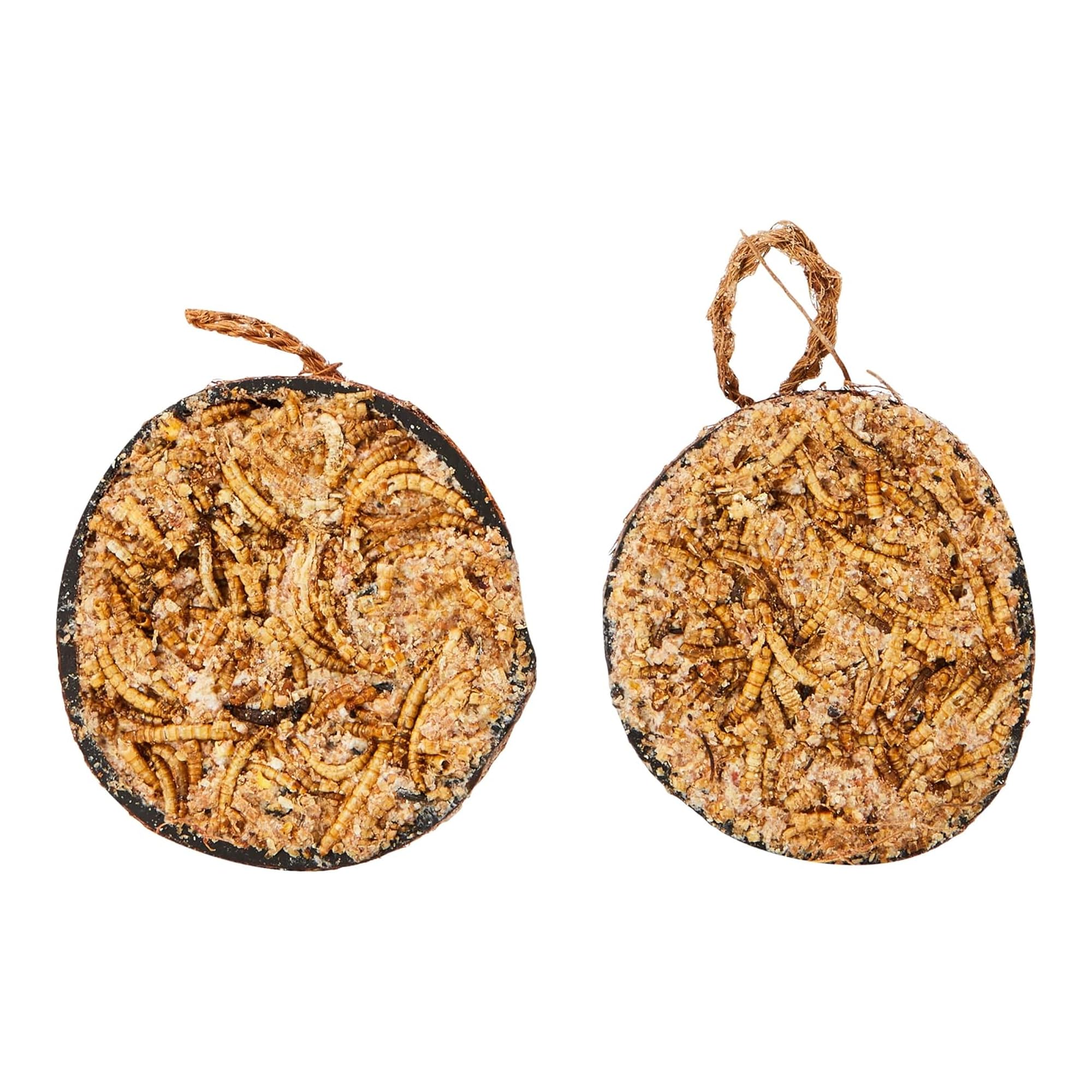 Garden Ting Mealworm Suet Coco Halves Wild Bird Treat, 400 g