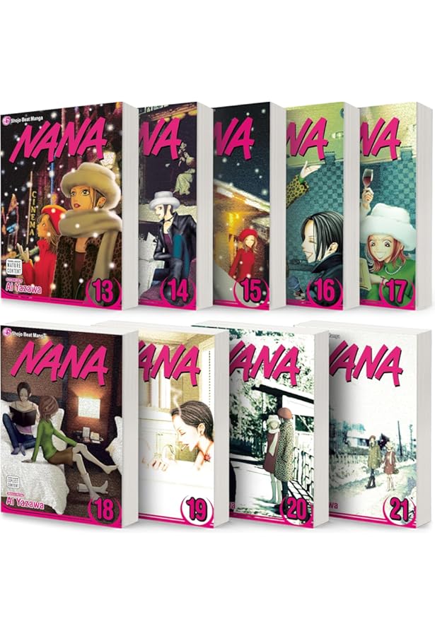 Nana, Vol. 7-12, Collection 6 Books Set, by Ai Yazawa: Ai Yazawa
