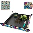 Onlysuki Waterproof Potting Mat for Indoor Plant Transplanting and Dirt Control, Gardenig Gifts for Women, Repotting Mat Succ
