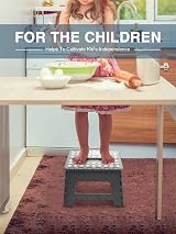 HOUSE DAY 9 Inch Folding Step Stool with Carry Handle Grey view 6