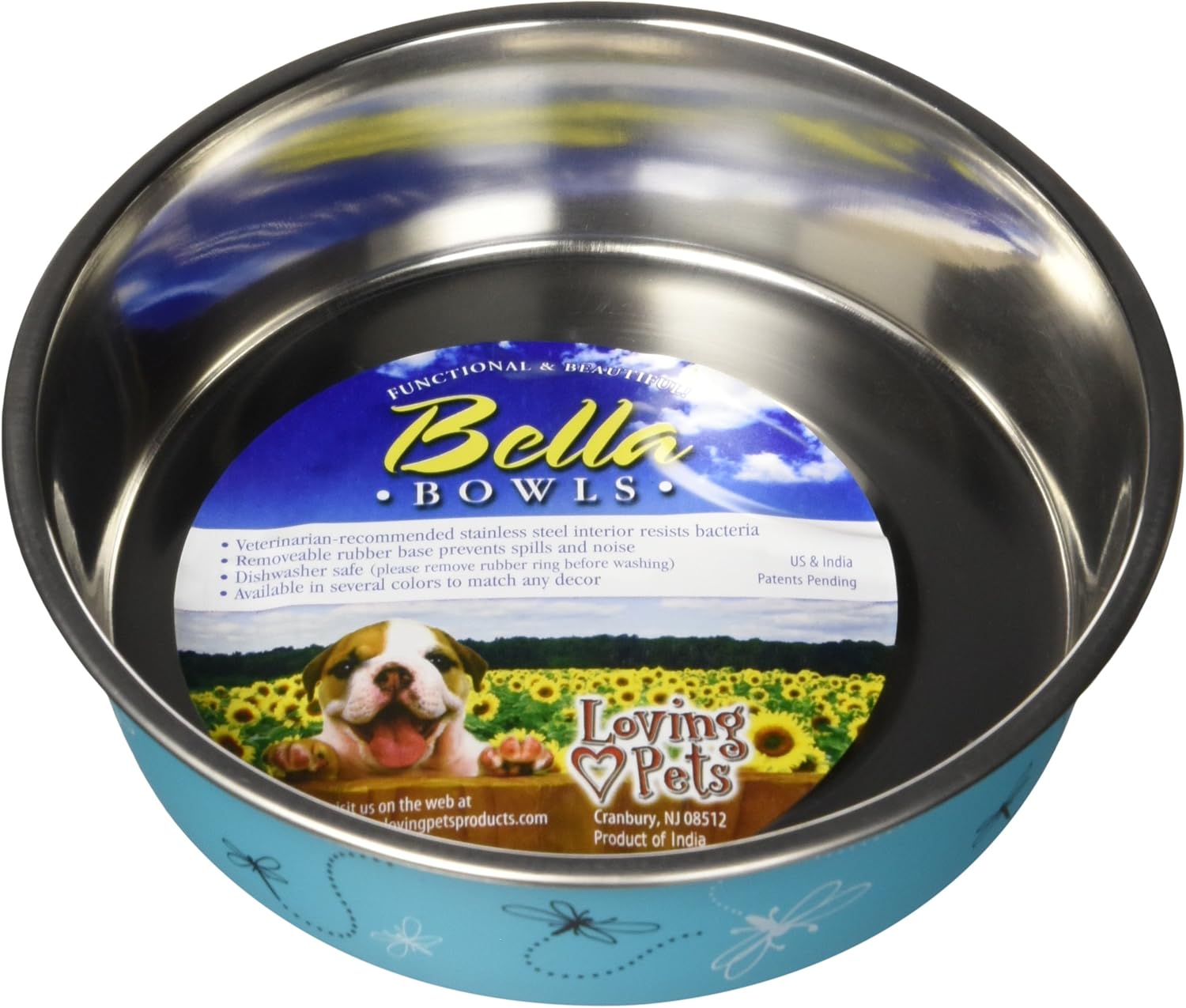 Loving Pets Bella Bowl Designer & Expressions Dog Bowl