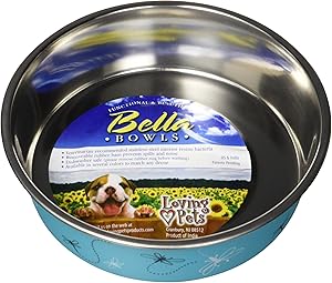 Loving Pets Bella Bowl Designer & Expressions Dog Bowl