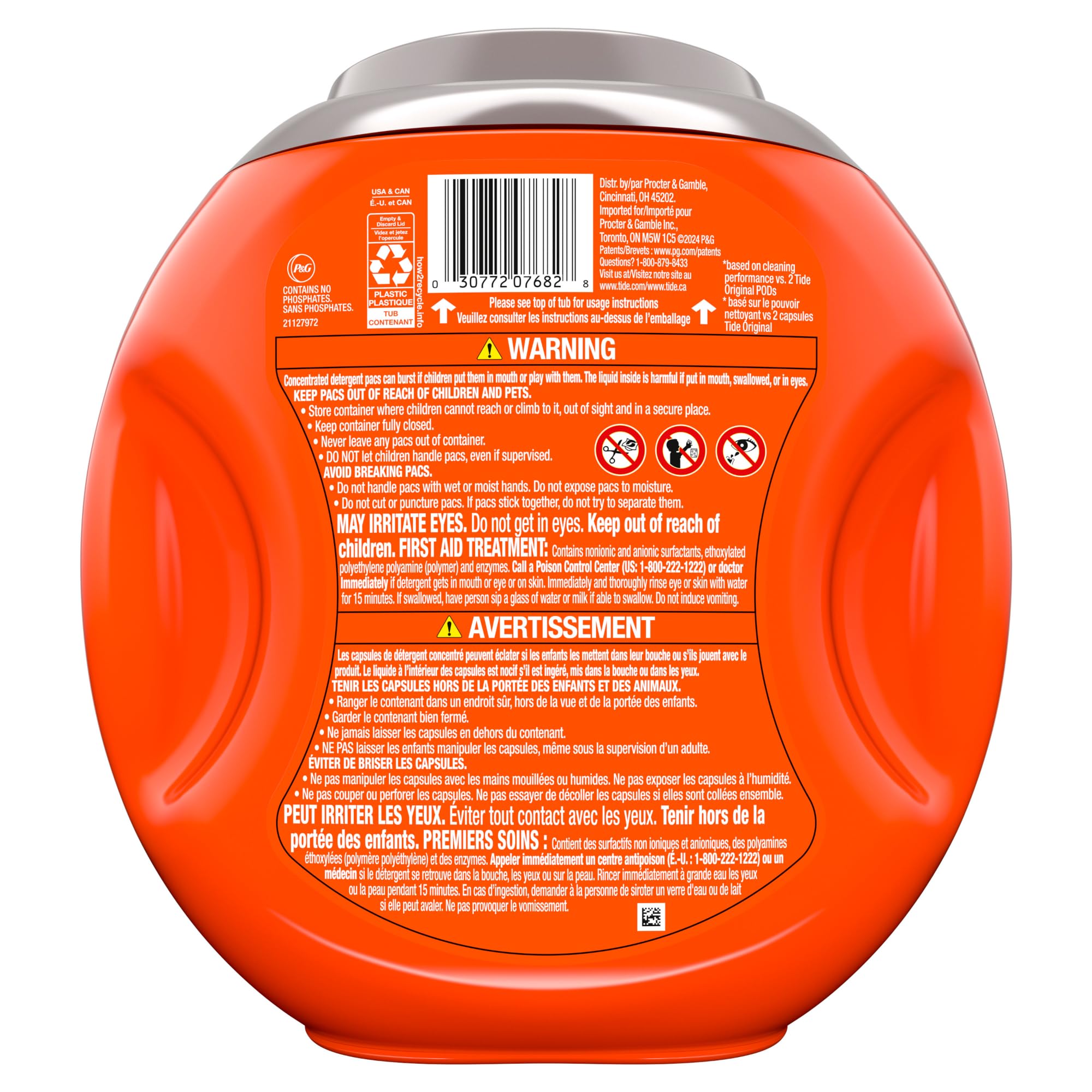 Tide Power Pods Sport Laundry Detergent Pacs, 32 Count, Advanced Sweat + Stain Fighter