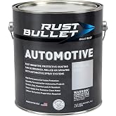 Automotive - Rust Encapsulator, Paint over Rust - Metallic Gray, 1Gal | 1 Gallon, Automotive Rust Paint for Metal, Stop Rust, Rust Preventative Coating for Cars &amp; Trucks, UV Resistant