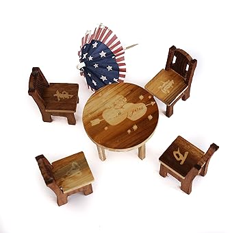 miniature wooden chairs for crafts