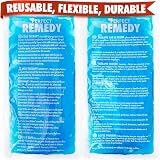 Perfect Remedy Gel Ice Pack 2 Pack Reusable Hot & Cold Compress