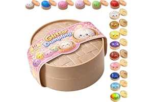 Jeeeun Dumpling Squishy Mystery Box, Surprise Dumpling Squishy, Fun Surprise & Stress Relief for Busy Days, Random Surprise C