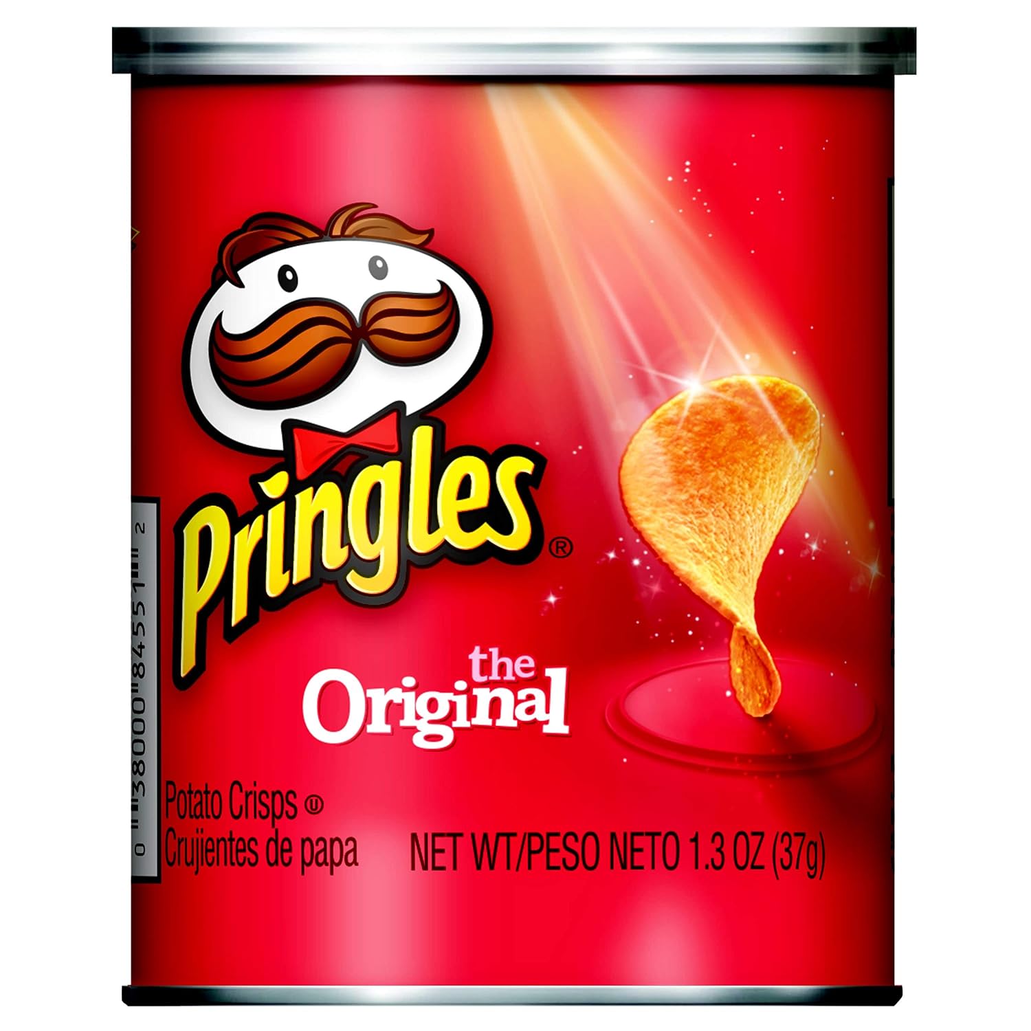 Pringles Potato Crisps Chips, Original Flavored, Single