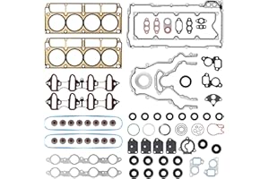 KAFKOF MLS Head Gasket Kit Compatible with 2002-2011 Chevy Silverado Tahoe Avalanche Express Suburban, GMC Sierra Savana Yukon Envoy, Buick Cadillac Isuzu 4.8L 5.3L V8. Replace CS9284 HS26191PT