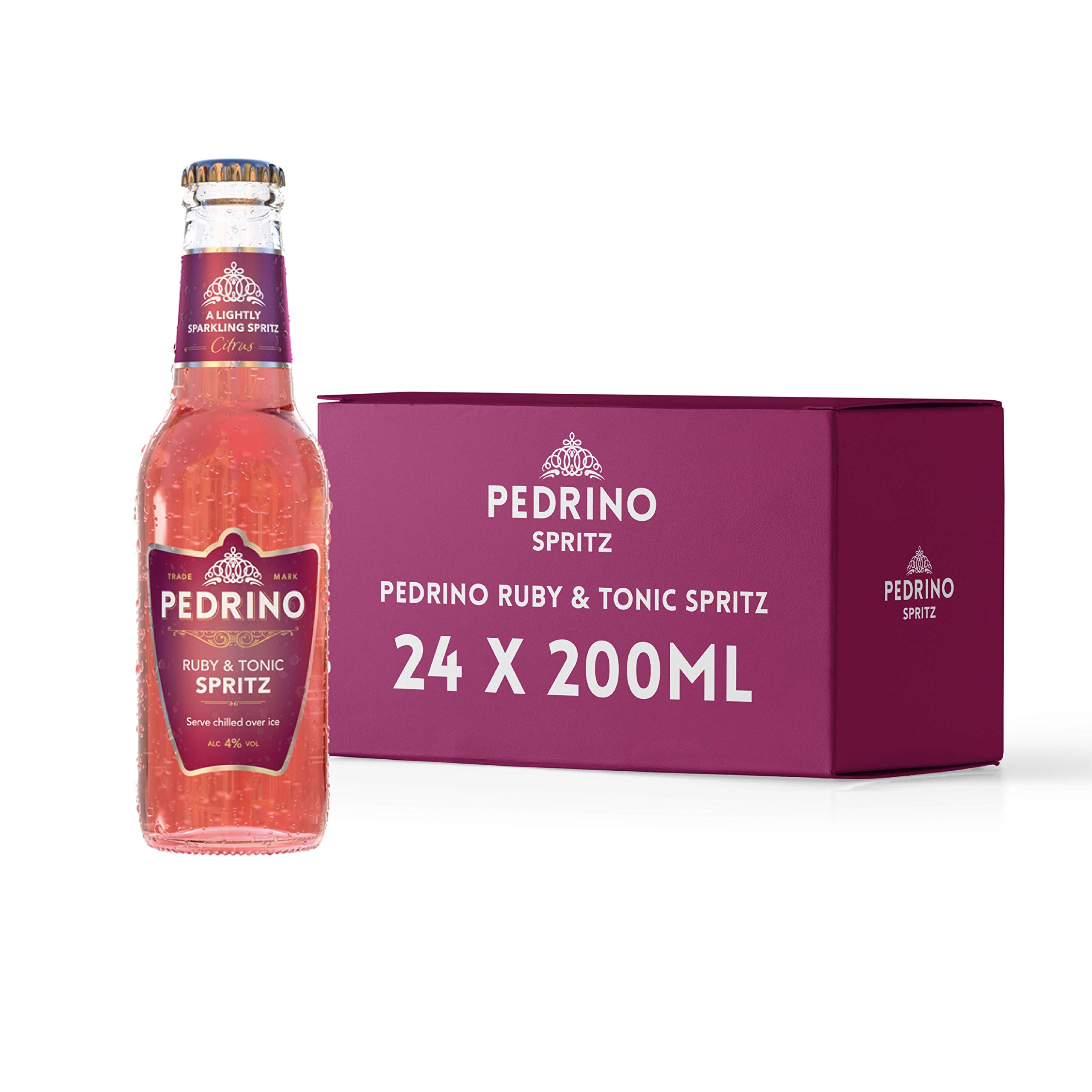 Pedrino Ruby and Tonic Spritz, 24 x 200 ml