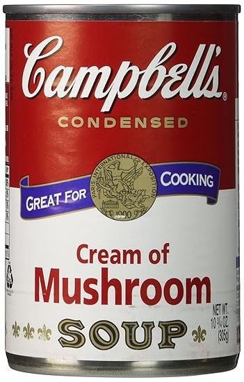 Campbells Cream Of Mushroom 101075 Oz Cans Campbells Cream Of Mushroom 101075 Oz Cans