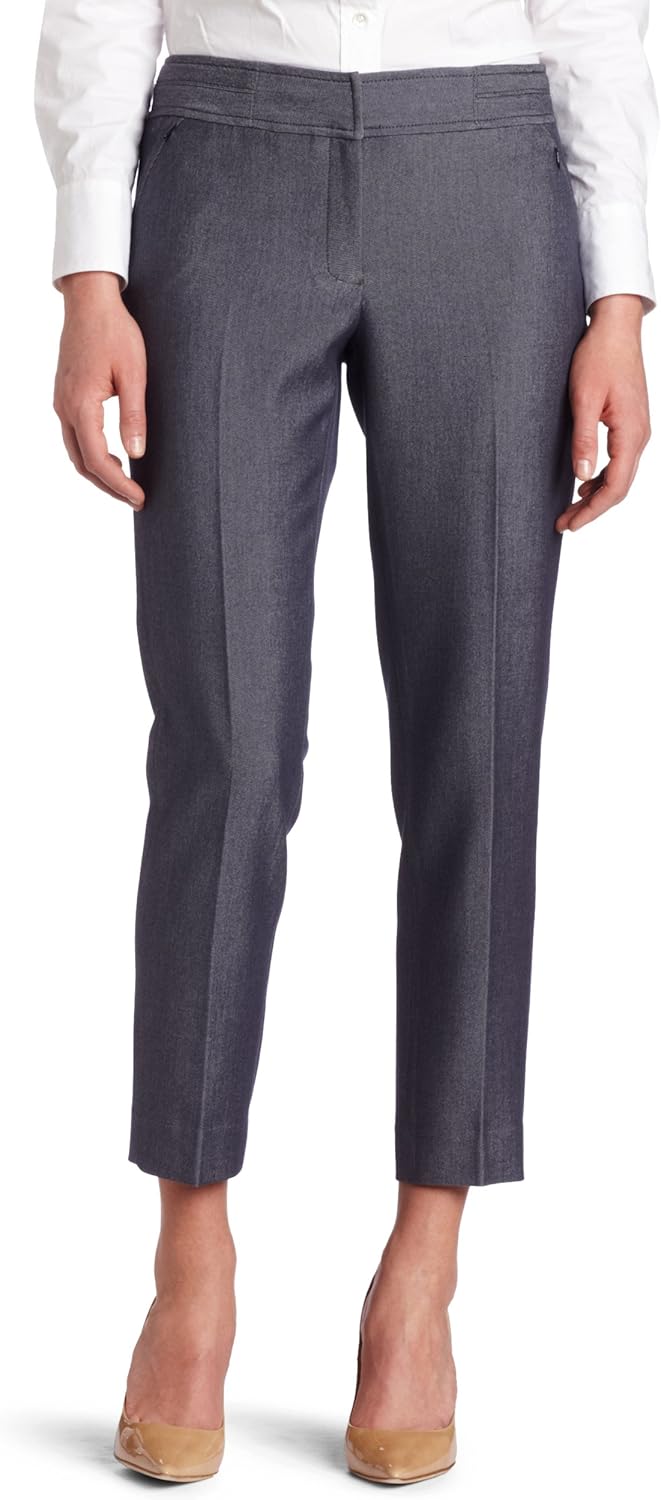 anne klein pants slim ankle