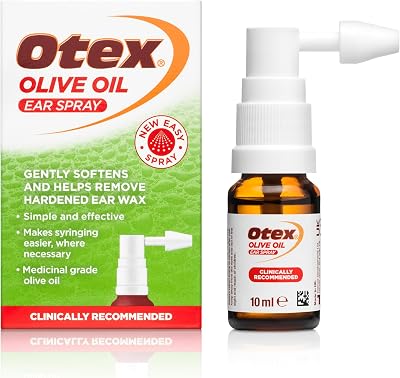 OTEX Olive Oil Ear Spray 10ml Gentle Wax Softening & Removal