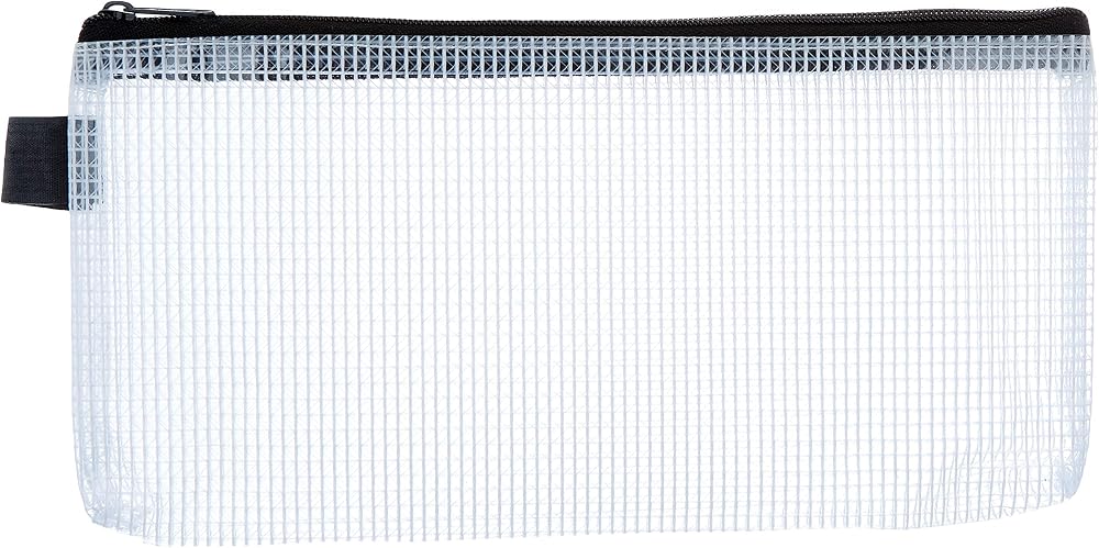 Tiger 301379 Tuff Bag Triple Pack A6 Mini DL Document Zip Cases 330 Micron