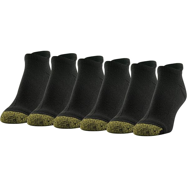 thumbnail image 2 of Gold Toe Women's 6-Pack Ribbed Crew Socks 4585S5 – Sizes 9-11, Cotton Blend, Cushioned 2 of 5