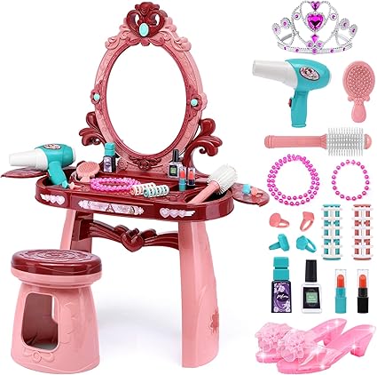Amazon.com: Yunaking Kids Vanity Toys 