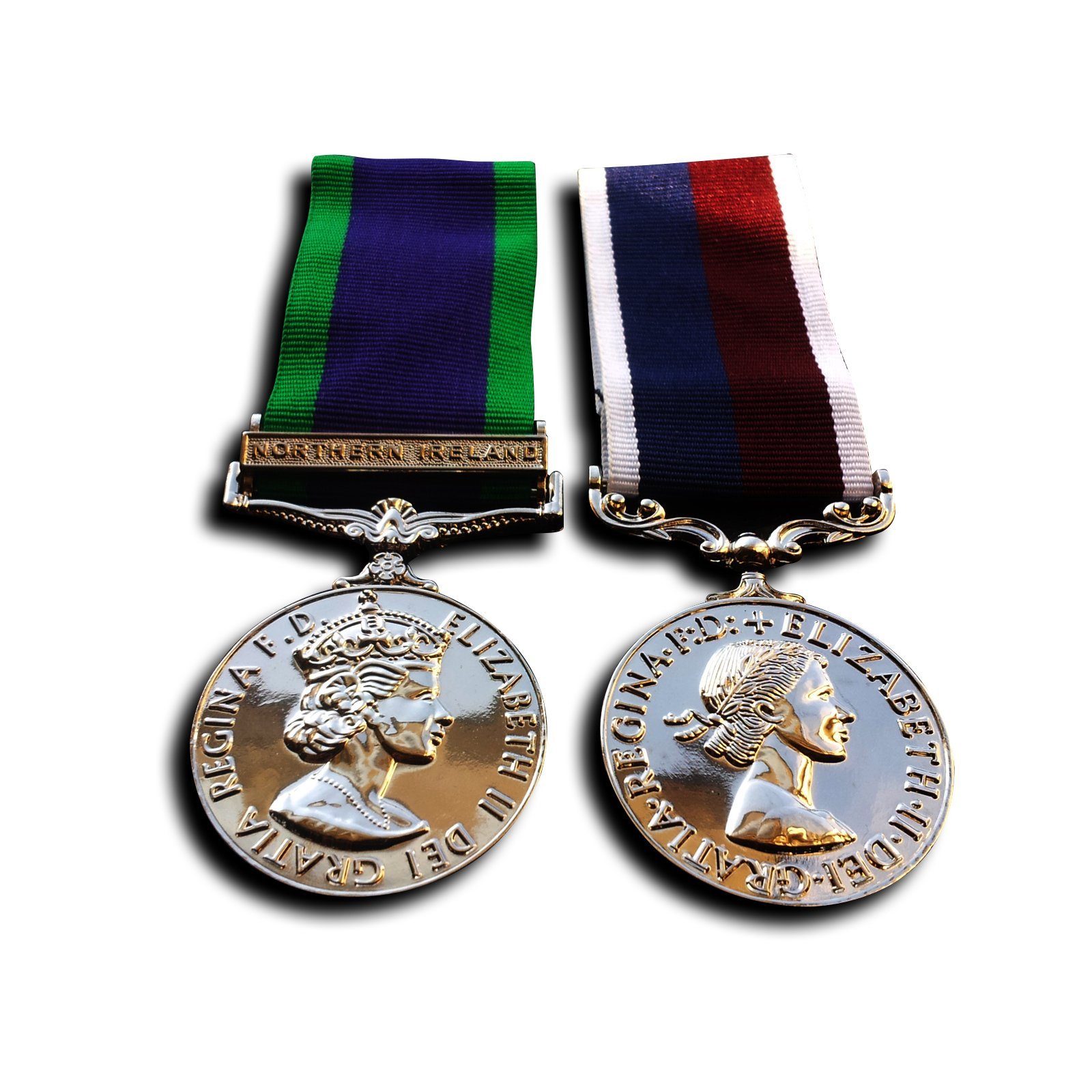 Goldbrothers13 Military Medals The General Service Medal Northern Ireland Medal & RAF LS GCM WW2 British Repro
